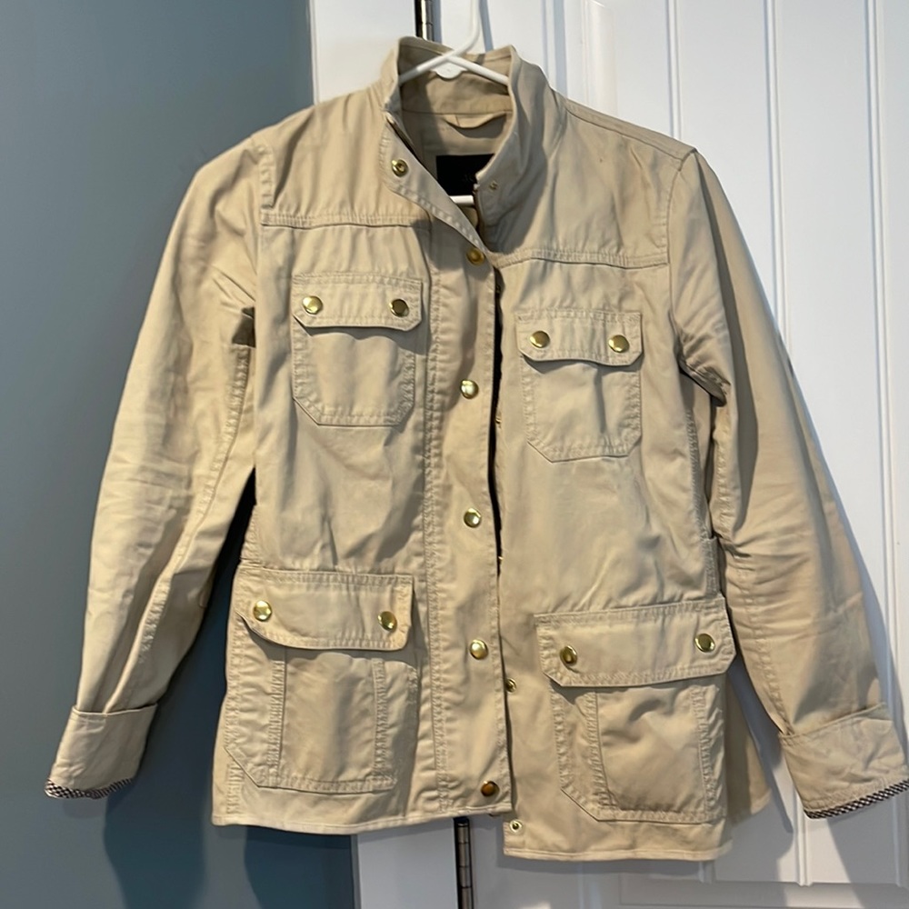 J Crew light weight coat